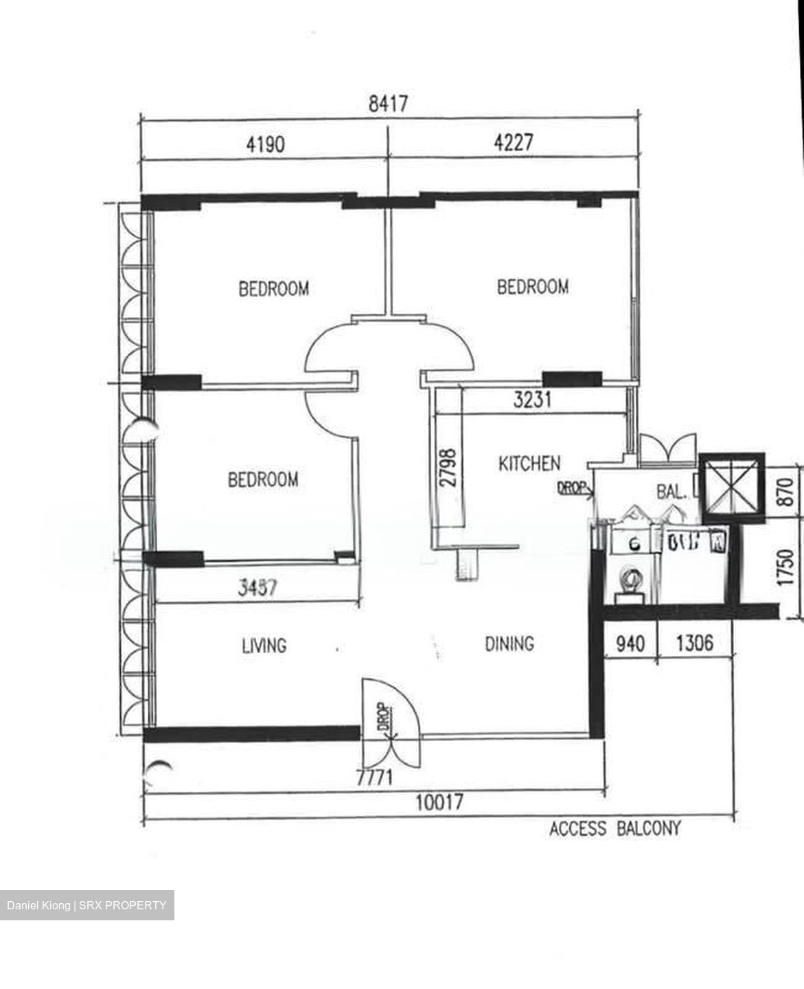 Blk 17 Golden Beach Vista (Kallang/Whampoa), HDB 4 Rooms #594677051